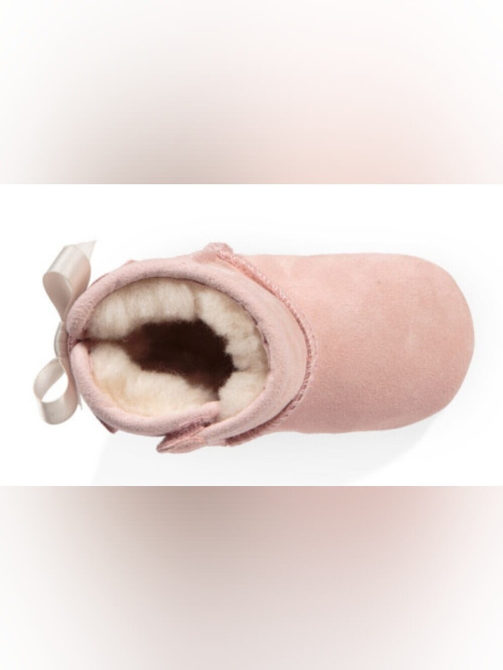 UGG® Baby Girls' Jesse Bow II Booties Size Small 2/3 NIB MSRP $75 - Picture 4 of 13
